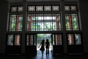 TONGJI Campus Siping Lu vor der 100 Jahrfeier